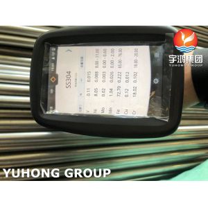 ASTM A249 TP304L, UNS S30403 Stainless Steel Welded Tube For Heat Exchangers