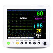 Portable Multi Parameter Patient Monitor with Wired/Wireless Connectivity
