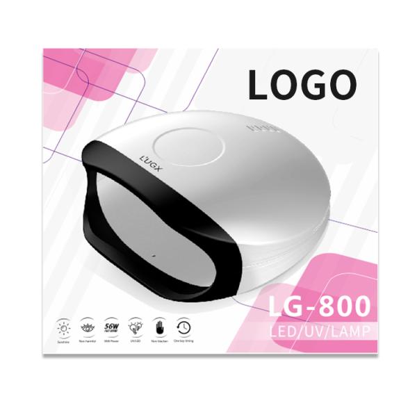 UV LED Nail Lamp, 56W Gel Curing Nail Polish UV Nail Light, finger nail dryer