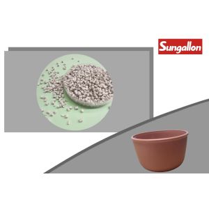 OEM Wood Powder Content Polypropylene Plastic Granules TPE Elastomer Material