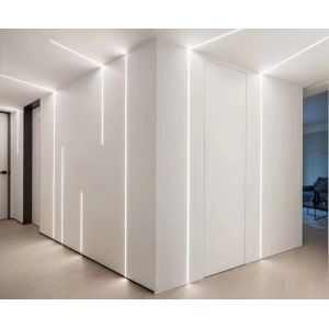 LED Plasterboard Profile Aluminum Recessed Drywall Plaster Gypsum LED Light
