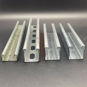 Quality Zinc Plated C Channel with Reinforcing bar for sale