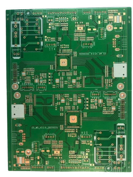 Multilayer PCB FR4 4-20 Layers 3/3mil Minimum Line Width/space Resin Plug Hole