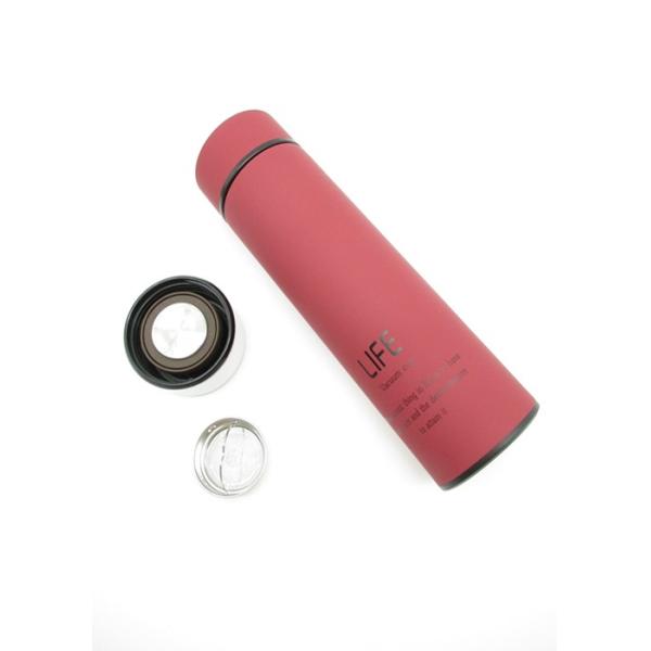 Buy Customized Logos Rubber Thermos Insulated Cup Round Mouth For Hot / Cold Water at wholesale prices