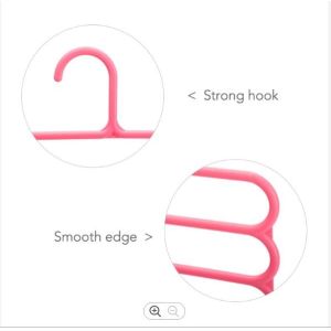 PPT Thick Plastic Hangers 5 Layers Multi Layer Clothes Hanger