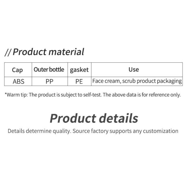 Custom Beige White Body Scrub Jar Packaging 200g 150g 120g 100g Empty Luxury Cosmetic Hair Mask Jars with Lids