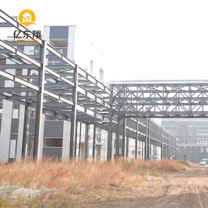 Galvanized Prefab Steel Hangar Buildings Q235B Q345B Steel Construction