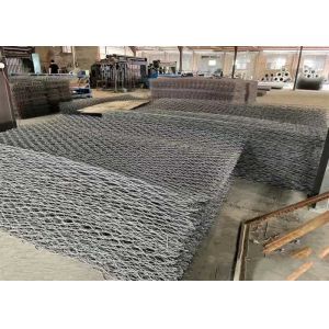 4.0mm Galvanized Gabion Mattress 60x80mm Mesh 380-550Mpa Strength