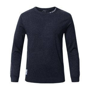 Customizable Mens Cashmere Sweater with Round Collar