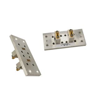 Low Vswr  Coax To Waveguide Adapter Rf Transducer 30mm Length