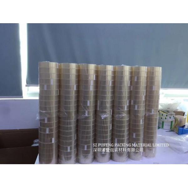 Buy 35 Micron-70 Micron Floor Marking Tape , Acrylic Adhesive BOPP Packaging Tape at wholesale prices