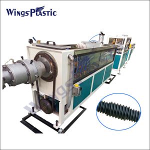 HDPE Corrugated Pipe Making Machine Spiral Reinforced COD Corrugated Pipe