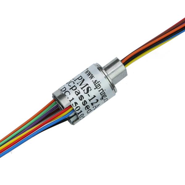 Buy Professional Micro Cap Slip Rings 12 Circuits 300 RPM IP40 at wholesale prices