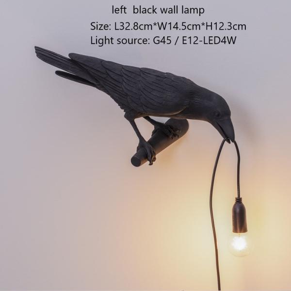 Italian Seletti Bird Wall Sconce Lamp Bedside wall mount light fixture (WH-VR-13)