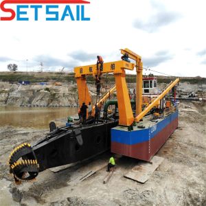 High Capacity Hydrocyclone Cutter Suction Sand Dredger Machinery with Underwater