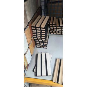 2440x1220mm Acoustic Board Panel Wood Slat Panel Moisture Resistance