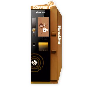 Automatic Tea And Coffee Vending Machine 250kg Gross Weight ATM Style