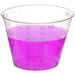 Medical Disposable Plastic Measuring Medicine Cups with Clearly Scale