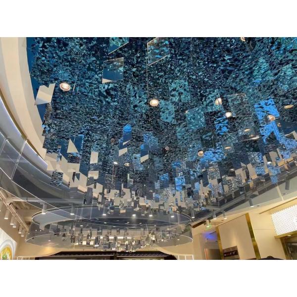 Water Ripple Corrugated Stainless Steel Sheet for Customized Architectural Decoration