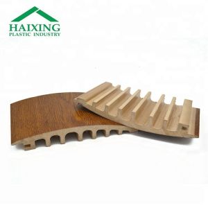 180mm*26mm PVC/WPC Exterior Cenvironmental Engineered Decking with Customized