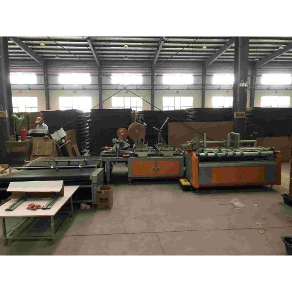 Buy 1600mm Corrugated Box Gluing Machine 380V AC 3φ 50Hz 60m/min at wholesale prices