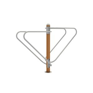 114mm Pipe Bodybuilder Impulse Outdoor Park Equipment Galvanized