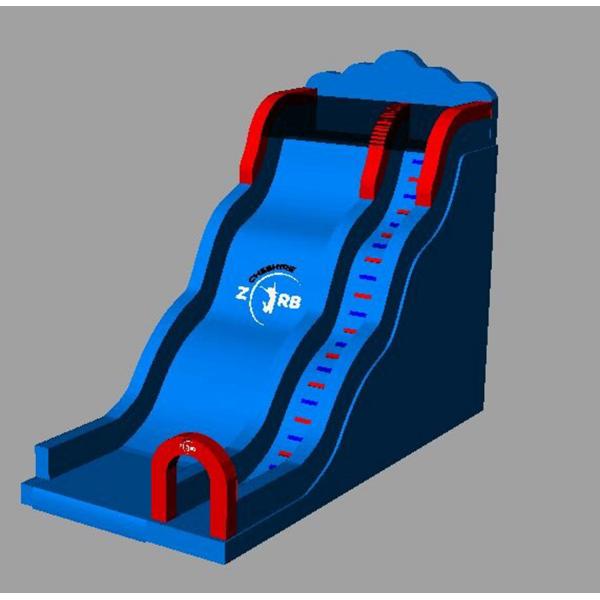 Custom Multiple Styles Inflatable Water Slide With Continuous Blower System