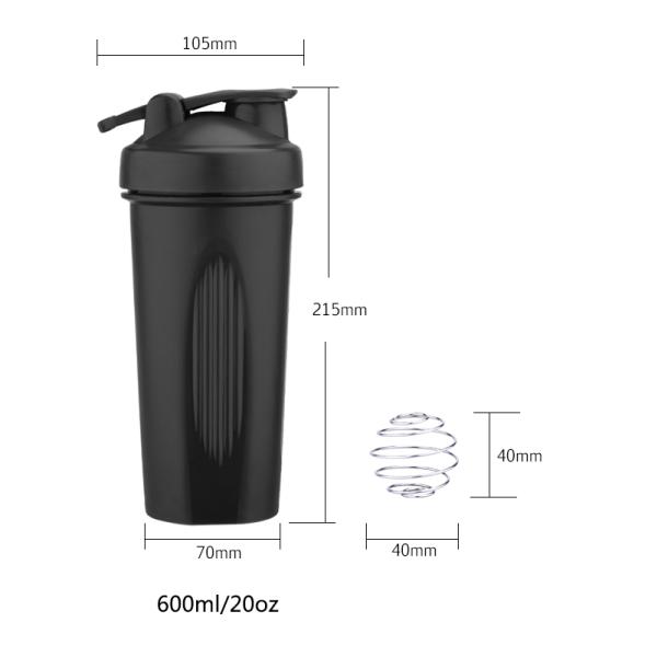 Customized Color PP Plastic Sports Bottle 800ml 500ml