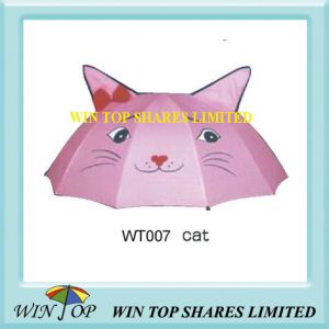 China 18 Manual New Kitty Cat Umbrella on sale