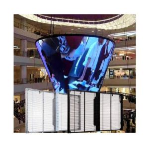 Outdoor Touch Screen Type Adhesive Transparent LED Display P5.2 - 10.4mm