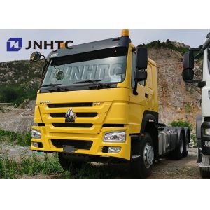 371HP Sinotruk HOWO 6X4 Tipper Truck Yellow 25 Tons