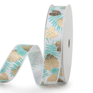 Quality 15mm Printed Polyester Satin Ribbon With High Quality for sale