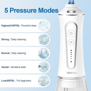 Ipx7 Water Flosser Cordless Teeth Cleaner Waterproof