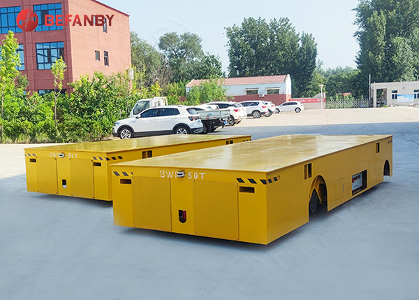 Buy Outdoor Motorised Trackless Transfer Cart With Steering Wheel at wholesale prices