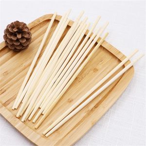 Lightweight Naked Chopsticks Safety And Health Round Bamboo Chopsticks