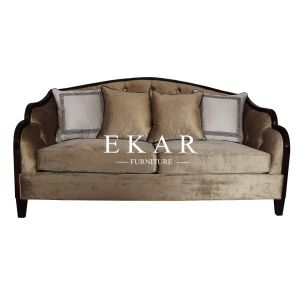 China Diamond sofa with diamond button , upholstered furniture MKBN-KS2326 on sale