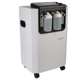 Medical Dual Flow Oxygen Concentrator 10 Lpm OEM Sgs White Color