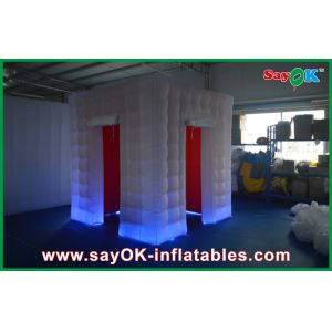 Photo Booth Led Lights Eco - Friendly Inflatable Photo Booth , Wedding