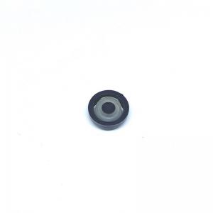 China Ral 9005 Black Nylon PA6 Decorative Dome Tops For Covering Screw Head on sale