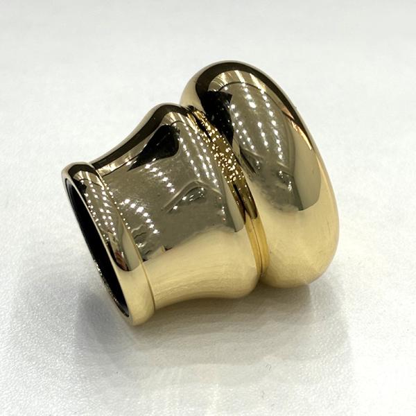 Elegant Zamak Perfume Lid With Glossy Surface Upgrade Your Product