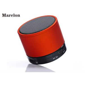 Quality Metal FM LED Music Bluetooth Speaker , Bluetooth Music Player High - End Stereo for sale