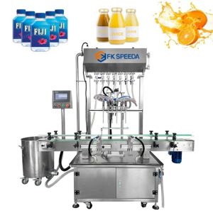 PLC Touch Screen transducer Control Beer Filling Machine for Multifunctional