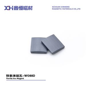 High Relative Density Strontium Ferrite Permanent Magnet With ISO9001 W088D