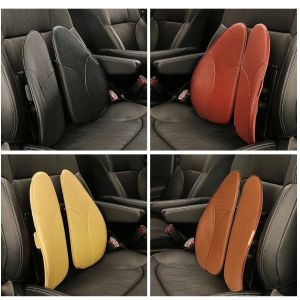 Office / Home Car Lumbar Support Cushion Breathable Irregular Shape