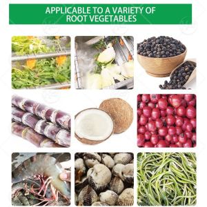 HFD-4000 Capacity:1000kg/h seafood cleaning machine wash mussels machine shrimp