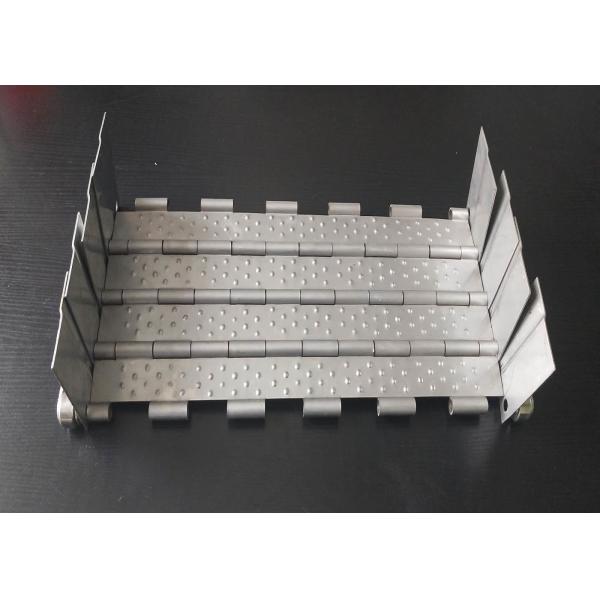 Strongest Stainless Steel Chain Mesh Conveyor Belt Transporting Small Volume