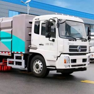 4x2 Dongfeng Road Sweeper Sanitation Truck with Pure Electric Power
