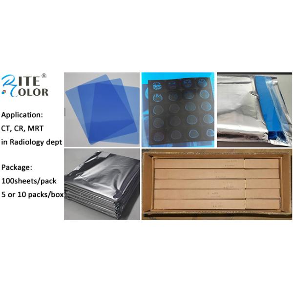 Low Fog Blue PET Inkjet Medical Imaging Film 8 x 10 Inch For Epson Printer