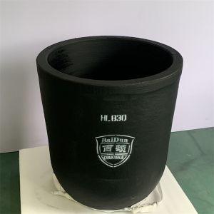Customized 50kg Silicon Carbide Graphite Crucible For Melting Aluminum