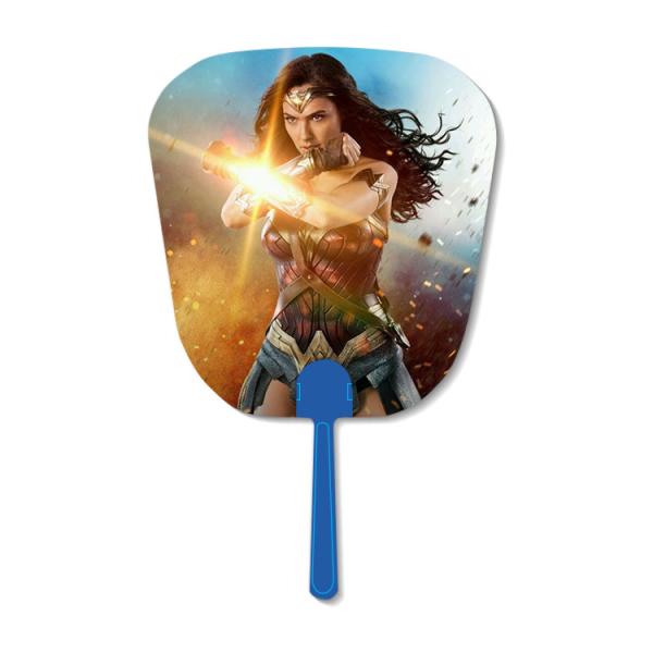 Buy SGS Custom Lenticular Printing Celebrity Plastic Hand Held Fans at wholesale prices